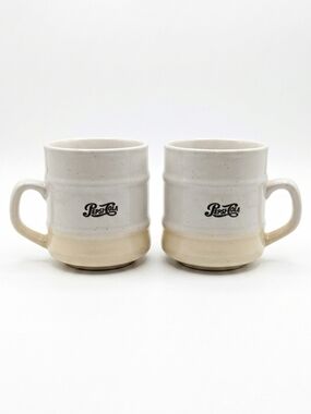 Vintage Pepsi-Cola Festival Stoneware Mugs – Set of 2